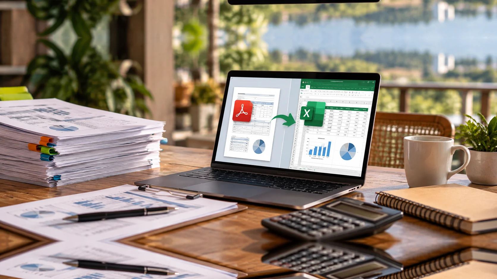 convert PDF to Excel