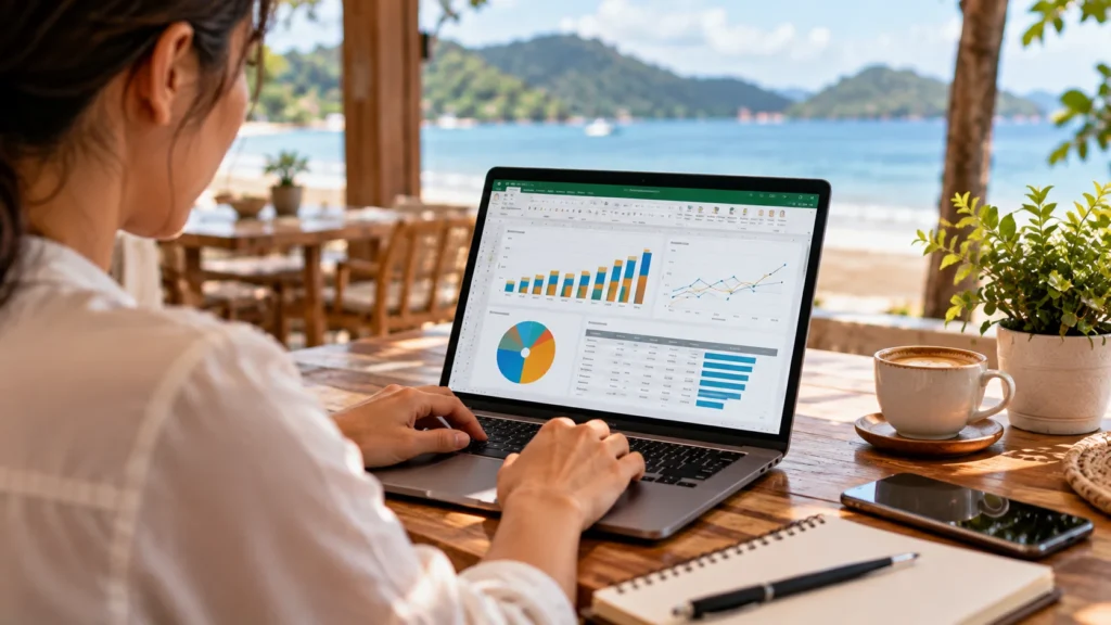 how to create a dashboard in Excel